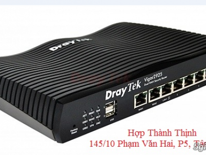 DrayTek 2925 chính hãng- Router chuyên nghiệp cho GAME