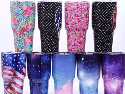 Ly giữ nhiệt Galaxy , dùng làm quà tặng, in ấn logo