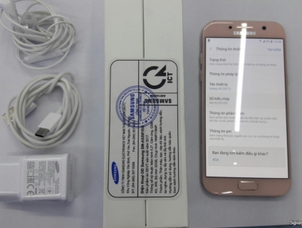 samsung Galaxy A5 2017 Hồng fullbox 99%