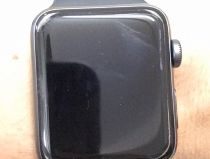 Apple Watch series 3 space gray aluminum..!