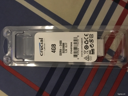 Ram laptop Crucial 4Gb Bus 2400