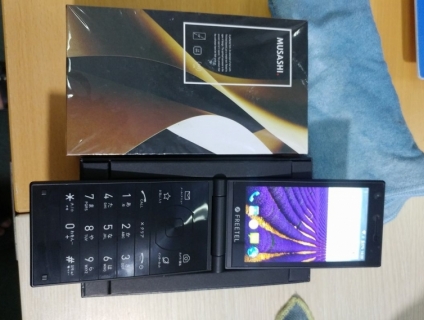 Đt Freetel Musashi nắp gập 2 màn hình chính hãng còn BH 8th 99%