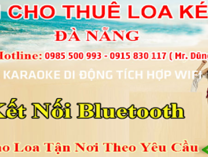 Dịch vụ cho thuê loa kéo tại Đà Nẵng 0985 500 993 giá rẻ giao tận nơi