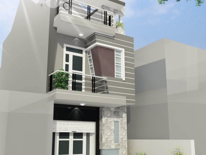 Những mẫu nhà phố đẹp 2 tầng giá dưới 500 triệu đồng