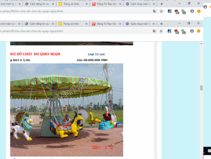 Đồ chơi thiếu nhi:Nhà Hơi, Thú Nhún, Xe Điện,Máy Bay, Tàu Siêu Tốc,...