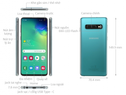 Samsung Galaxy S10 Likenew 99%