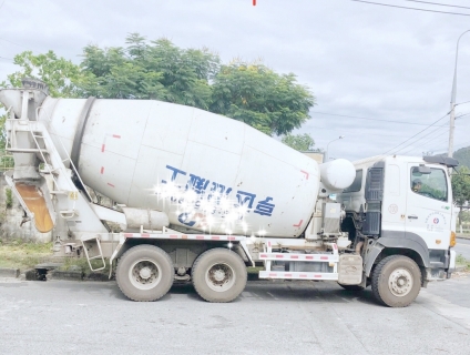 Bán xe trộn bê tông Hino 2014 đã qua sử dụng - Xe giá rẻ. 1 đời chủ