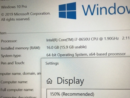 Dell Latitude e5490-i7-8650u-16-512, FHD, Ship Date 5/2019, zin US