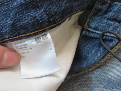 [authentic] jean Uniqlo selvedge (2nd)---et 23h 10/10/2019