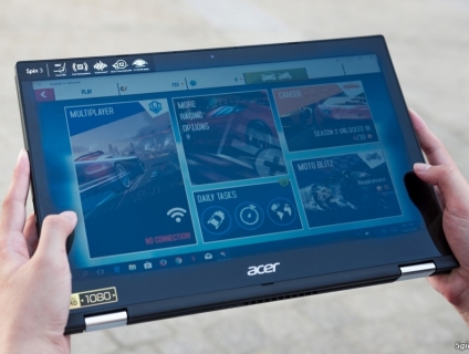 Bán Laptop Acer Spin 3 (i5 cảm ứng) fullbox còn bh