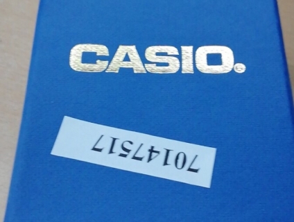 Đồng hồ Casio MQ-38-7A chính hãng, mới 100% End: 23h 13/10/19