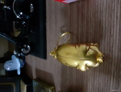 Quẹt móc khóa hình heo vàng end  22h59p 13/10/2019