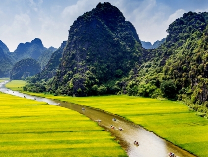 Trải nghiệm Ninh Bình 2 ngày 1 đêm ngủ Bungalow