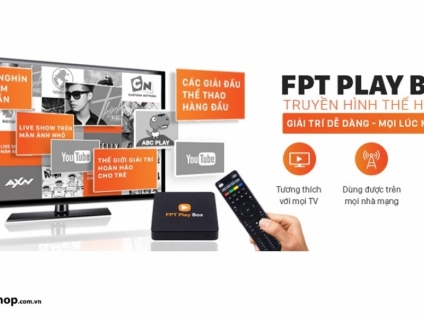 FPT PLAY BOX 4K + Remote Voice FPT