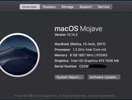 Cần bán Macbook 12 đời 2017 RoseGold Likenew