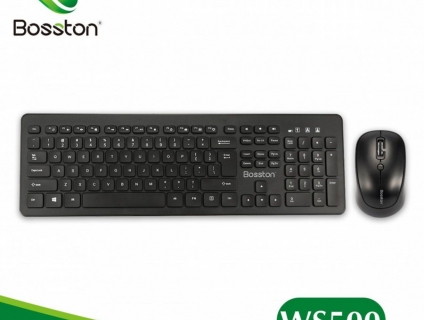 Combo phím chuột không dây Bosston WS-500 chính hãng