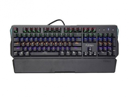 Bàn phím cơ Fuhlen Destroyer Black (Full size/Optical Switch/7 màu)