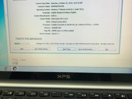LAPTOP Dell XPS L321x