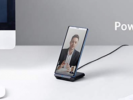 onncom.com Sạc không dây Anker 10W PowerWave Stand Wireless, Qi-Certif