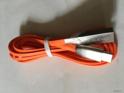 Dây sạc Fast Charging Choetech Type C chính hãng, hàng xách tay USA, end 23h00" 20/10/2019