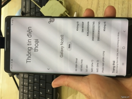 Điện thoại samsung NOTE 8