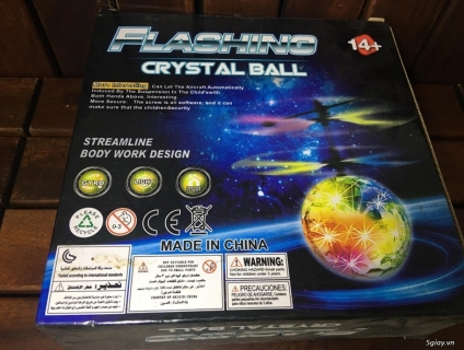 MS45 - Quả cầu pha lê bay cảm ứng phát sáng Đấu giá kết thúc hôm nay 23h00p ngày 21/10/2019