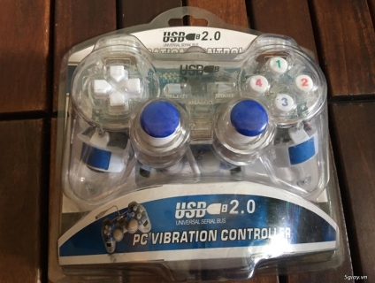 MS58 - Tay cầm chơi game  trong suốt có LED Đấu giá kết thúc hôm nay 23h00p ngày 25/10/2019