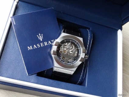 Đồng Hồ Maserati Potenza Automatic Black Dial Mens R8821108001