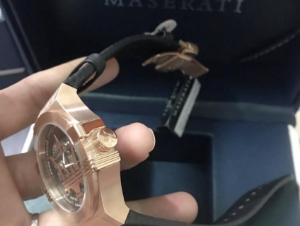 Đồng Hồ Maserati Potenza Automatic Skeleton Dial Mens R8821108025