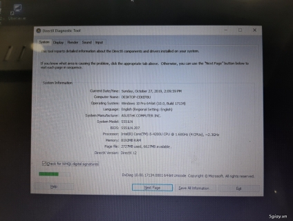 Cần Bán : Laptop ASUS K551LN . Giá 5.000.000 vnđ