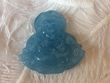 Mặt Phật Di Lạc Phật Quan Âm đá Aquamarine tự nhiên