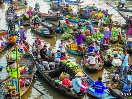 Du Xuân Chợ Nổi Cần Thơ 2N1D
