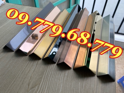 Nẹp T inox 304 trang trí , Nẹp U inox 304 trang trí , Nẹp V inox 304