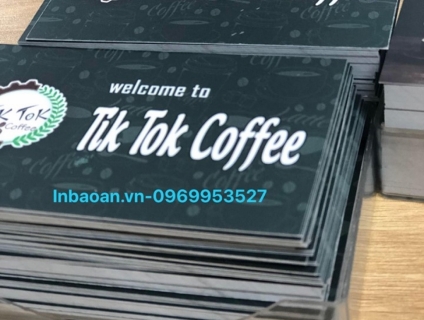 Địa chỉ in cardvisit giá rẻ , chất lượng tại Hà Nội