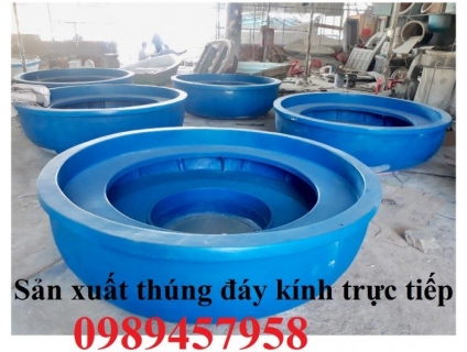 Làm thúng mặt kính, Thúng đáy kính du lịch chở 6 người