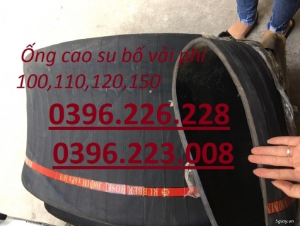 Nhà phân phối ống cao su bố vải chính hãng dùng để dẫn dầu ,nước ,cát.
