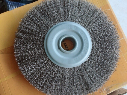 Bánh cước Inox 300x10x25.4 Ø mm