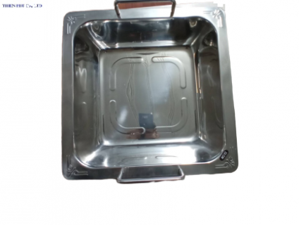 Nồi lẩu inox một ngăn nhà hàng