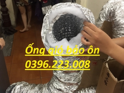 Tại hà nội chúng tôi bán ống gió mềm nhôm cách nhiệt giá rẻ D175,D200