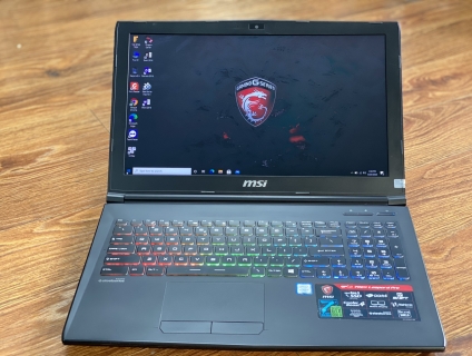 Laptop Gaming MSI GP62 I7 7700hq 8g ssd128 GTX1050TI FHD