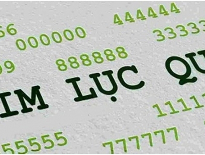 cầm sim số đẹp Hà Nội