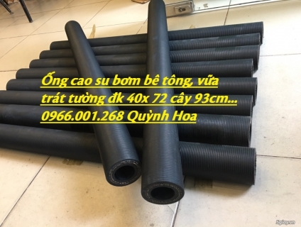 Ống cao su phun vữa trát tường đk 40 x 72 ,địa chỉ phân phối gia rẻ