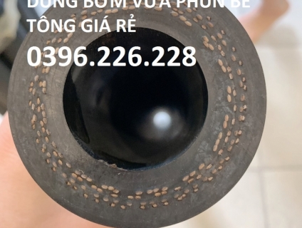 Địa chỉ duy nhất bán ống cao su bố vải dùng cho các máy bơm vữa bê tôn