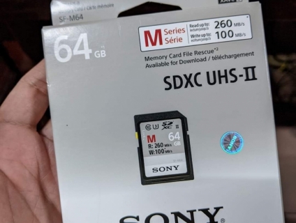 Thẻ nhớ Sony SD 64Gb(SF-M64)