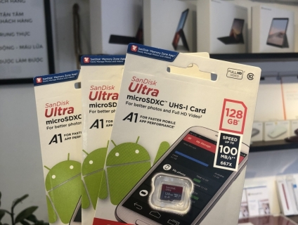 Thẻ nhớ SD 128GB tốc độ 100MB/s