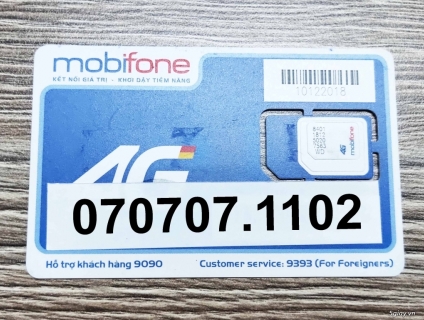 Thanh lý các loại sim Mobifone số đẹp, phong thủy, năm sinh.