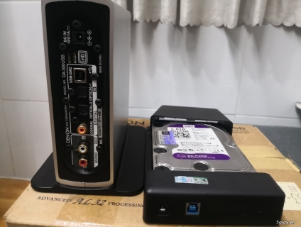 Denon DA 300USB DAC giải mã nhạc số lossless, dsd + Ổ cứng WD 2T