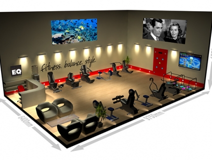 Thiết kế phòng gym ở nông thôn 150 triệu - GYMdesign