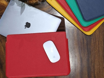 Bao da thật cho Macbook Pro 13 Inch đời máy 2016-2020