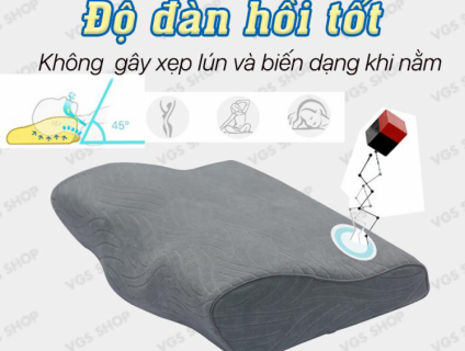 GỐI NGỦ NHANH - HỖ TRỢ TRỊ LIỆU Đau MỎI Cổ VAI GÁY khi ngủ
